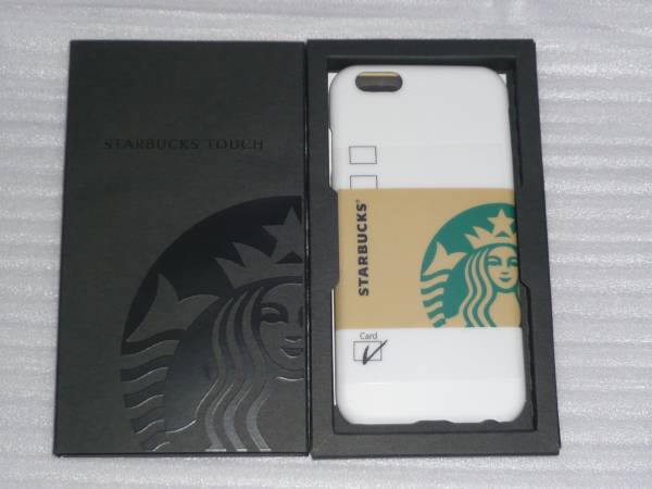 新品スターバックス タッチ カードiPhone6ケース カバー残金1000