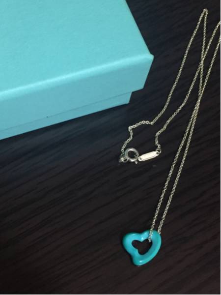 Tiffany & Co. ターコイズハートネックレス ティファニー ターコイズ ハート ネックレス 正規 美品 TIFFANY