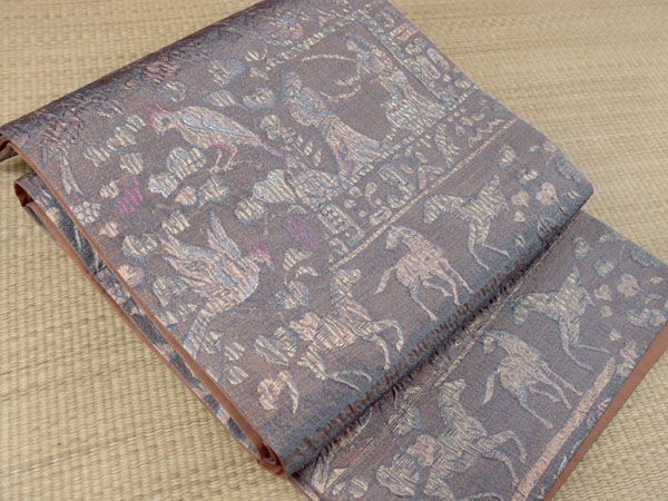 【よそおい】3910袋帯　膨れ織○即決送料無料