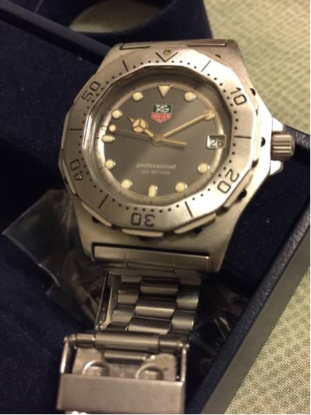 ☆タグホイヤー3000プロフェッショナル/メンズ/シルバー☆