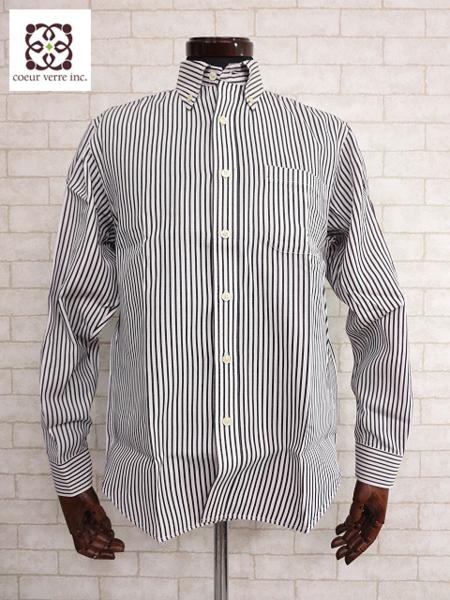 ◎超美品 ソフネット SOPHNET ストライプ柄 長袖シャツ /MK0302