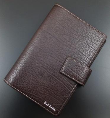 【激安大特価，高品質】 贈り物に /箱付 ポールスミス システム手帳 濃茶(その他)｜売買されたオークション情報、yahooの商品情報をアーカイブ公開 - オークファン 服飾小物