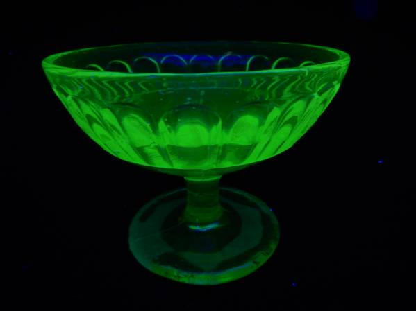 氷コップ - 大正 大正浪漫 美品 大正〜昭和初期 和ガラス ウランガラス