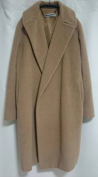【即決】ジルサンダー Jil Sander コート　美品　キャメル