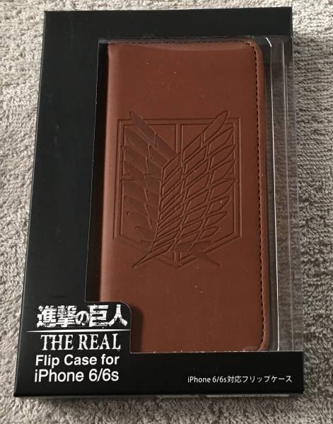 Usj限定 進撃の巨人 Iphone6 6s手帳型 ケース 自由の翼 調査兵団 Iphone 6用 売買されたオークション情報 Yahooの商品情報をアーカイブ公開 オークファン Aucfan Com