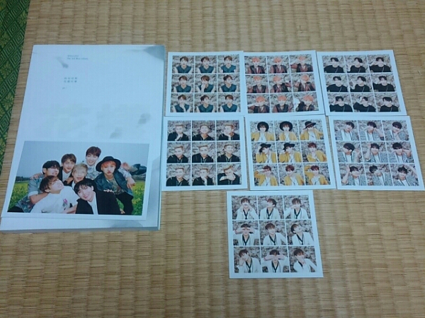 防弾少年団 BTS 花様年華 pt.1 白 トレカ 8枚セット ジョングク