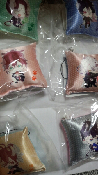DIABOLIK LOVERS Rejet Shop ポイント景品 クッション 全6種類