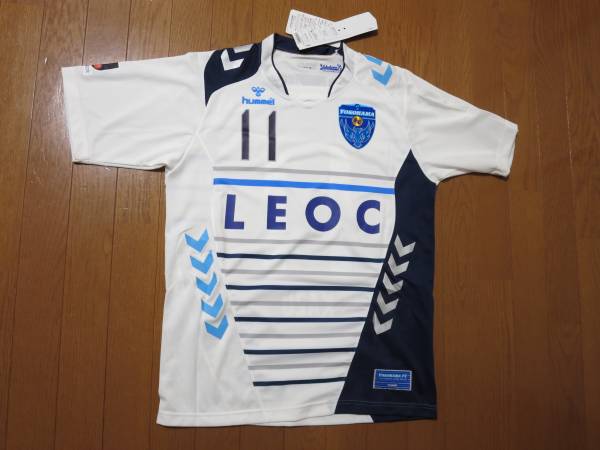 【新品、未使用、タグ付き】横浜FC 三浦知良選手オーセンティックユニフォーム 横浜FC限定品】三浦知良オーセンティックアウエィMタグ付き カズ