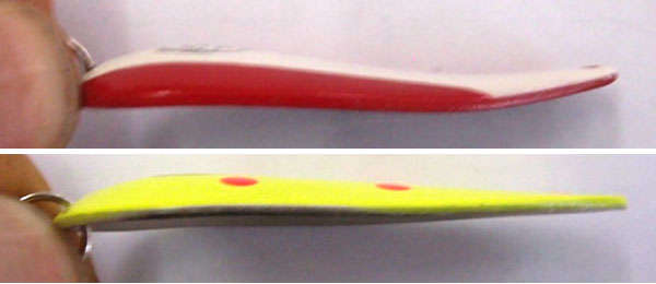 ★OLD ダーデブル スピニー *7g-赤白#916/1960年代/Dardevle_3