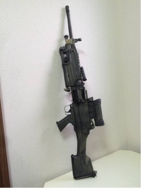 M249 MK2 minimi ウェザリング加工