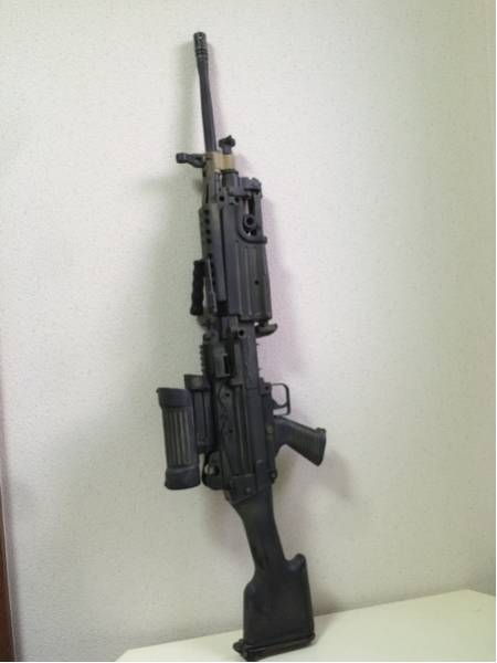 M249 MK2 minimi ウェザリング加工