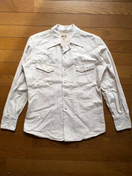 WALKON ウォークオン ウエスタンシャツ ナチュラルデニム 36