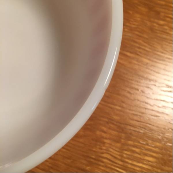 ヘーゼルアトラス キャンディ ストライプ ボウル 2個セット 赤