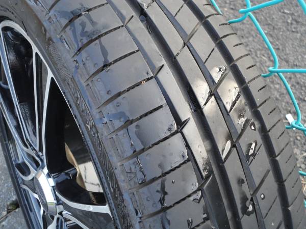 美品 165／50R16 アルミホイール・タイヤ 4本セット バリ山