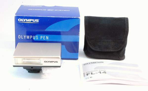 ☆美品☆ OLYMPUS エレクトロニックフラッシュ FL-14 ケース付