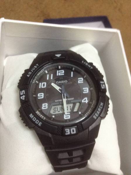 CASIO カシオAQ-8800W 中古美品