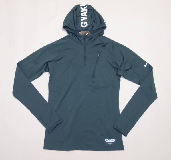 新品◆GYAKUSOU◆４WAYストレッチ 1/2 ジップパーカー2XL 正規品