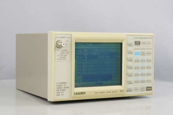 □LEADER/953 SIGNAL LEVEL METER□6FW8