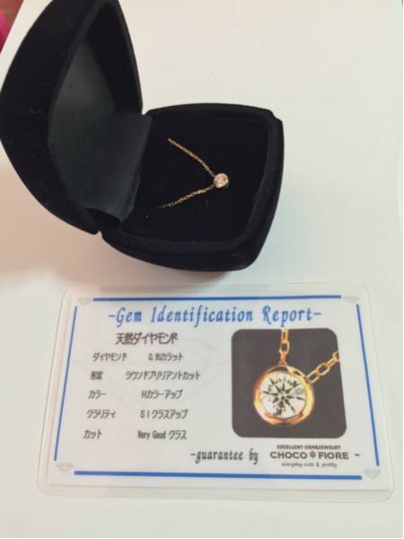 18k ダイヤモンド ネックレス スキンジュエリー ハート アーカー