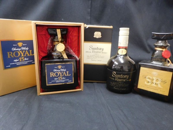 【最終値下げ】【古酒セット】SUNTORY サントリー ウイスキー 3本 まとめ SUNTORY/サントリー ウイスキー まとめ 3本セット 12 og 2052 最終