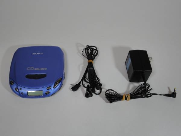 SONY CDウォークマン D-E404 イヤフォン・アダプター付き SONY CD