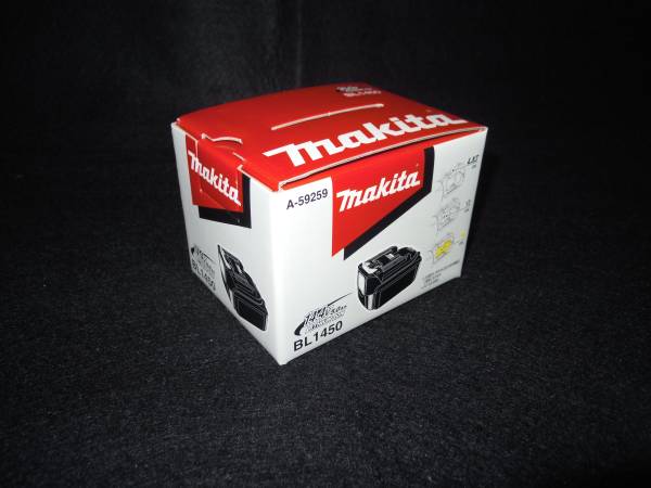 純正マキタ リチウムイオンバッテリ14.4V BL1450 新品箱入_1