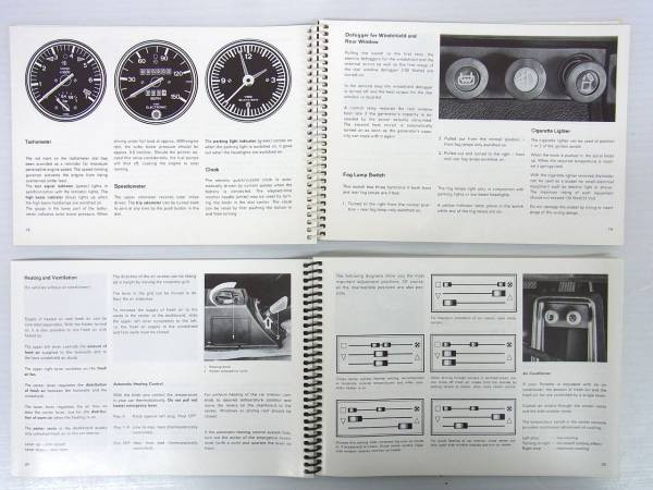 ポルシェ Turbo ドライバーズ マニュアル 3冊 英文[D2-Q931[9 ポルシェ 