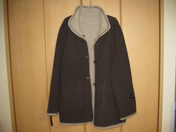 ★未使用♪ショップチャンネル購入*アンゴラ混リバーシブル
