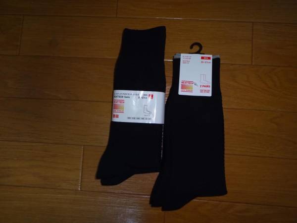 (新品)靴下25cm～27cm中心（ヒートテック、ユニクロ他）