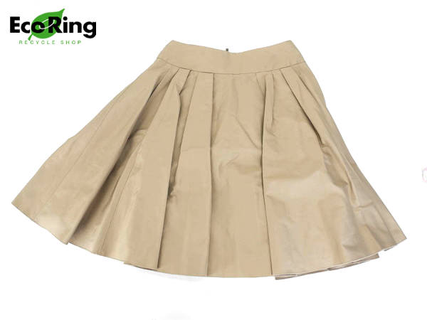 1円 美品 デイジーリン フレア スカート 38 ブラウン AI115