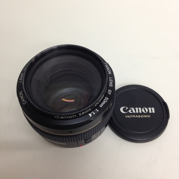 アウトレット Canon レンズ EF 50mm 1:1.4 ウルトラソニック 【公式通販】