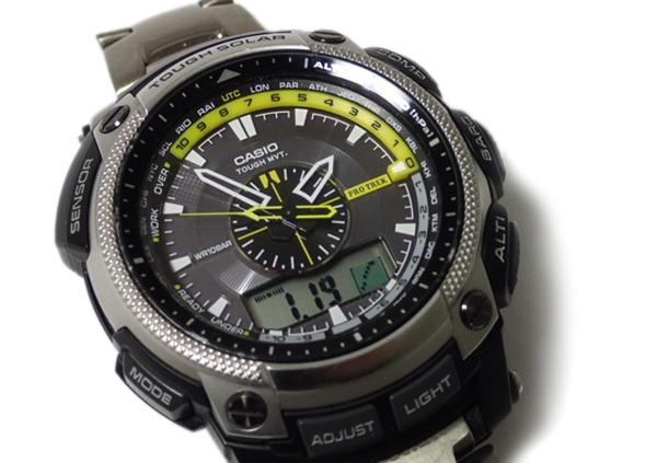 1円～最落なし　中古　カシオ　プロトレック　PRW-5000T