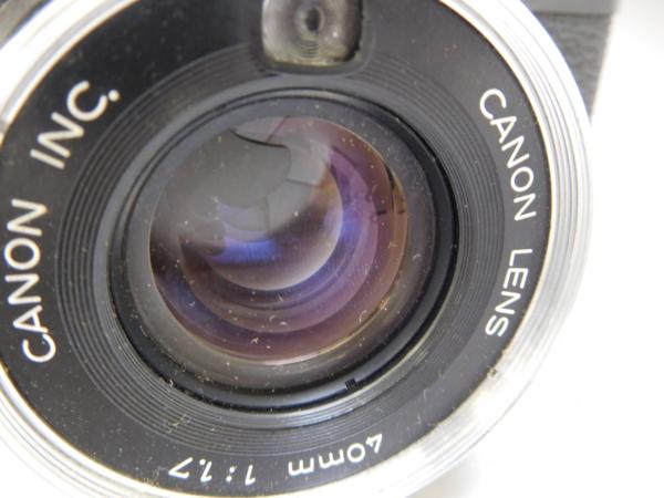 キャノン G-Ⅲ QL Canonet QL17 40mm 1：1.7 中古21埼01 発送元は