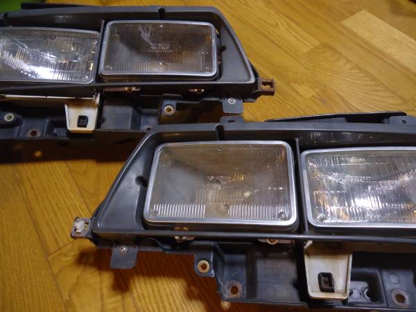 エルフ 角目4灯 ヘッドライト US純正 デコトラ レトロ USDM(ヘッド
