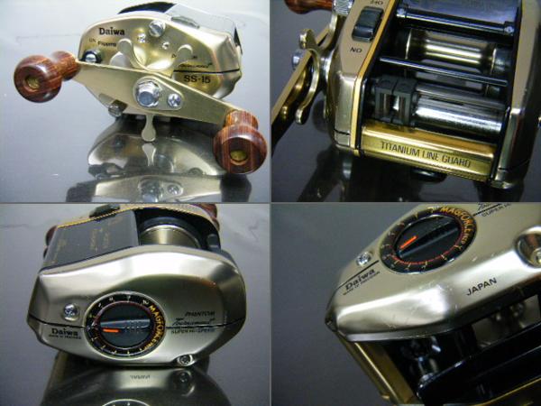 ダイワ　ファントム　トーナメント　SS-15 希少 DAIWA ダイワ PHANTOM Tournament【SS-15】中古品/ZI711 リール ダイワ