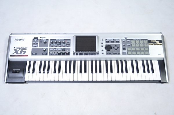 中古 Roland ローランド Fantom X6 シンセサイザー 61鍵T1792334