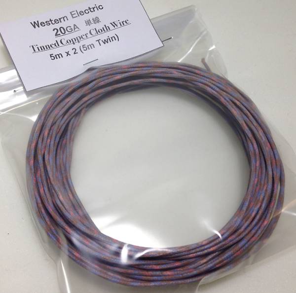 Western Electric 20GA 単線 10m (5m Twin)