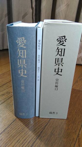 郷土史　ほぼ新品　愛知県史　資料編13　　織豊3