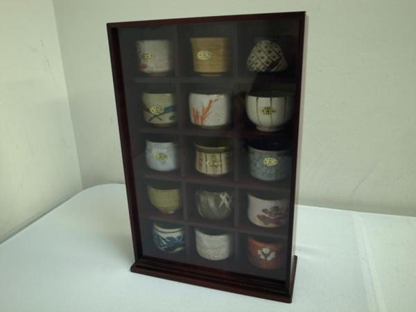 《仙台開店》☆美濃焼『ぐい呑み』秀泉陶苑 15客 美品☆T147