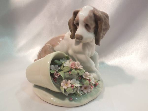 美品 絶版 1998会員限定】LLADRO リヤドロ 7672『僕じゃないよ