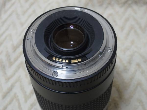 【ジャンク品】CANON ZOOM EF 75-300mm 1:4-5.6 Ⅱ USM 動品