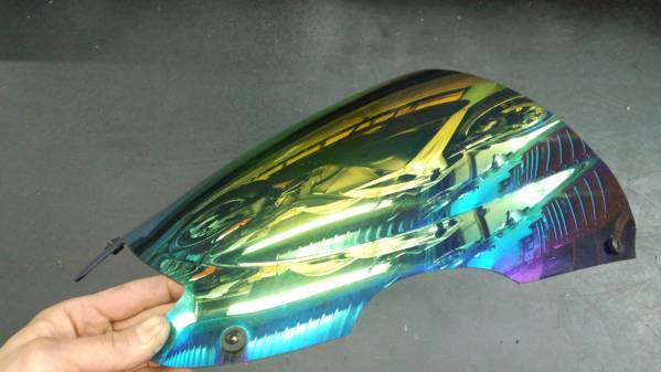 ホンダ　VTR1000F 　段付きスクリーン　マジカルレーシング