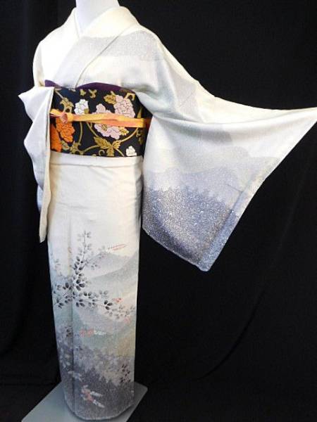 ゆめsaku 美しい着姿“心鎮める遠景に望む”訪問着 ｃ-114