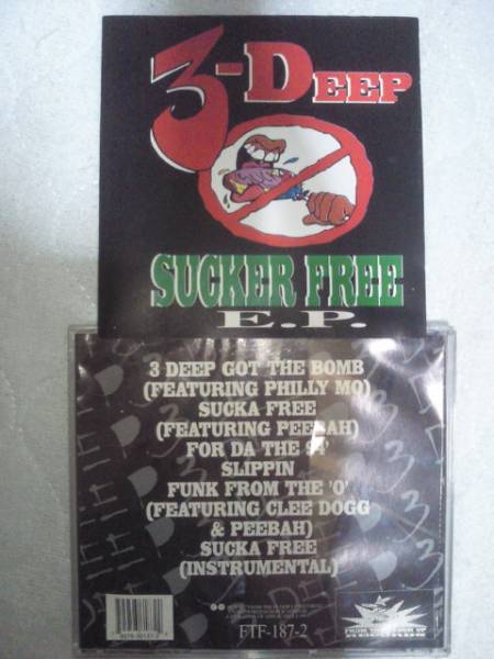G RAP!!3-DEEP/SUCKER FREE 3-Deep's Rare EP: Sucker Free (1994