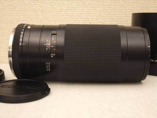 CONTAX Sonnar 210mm F4 　(645用) コンタックス 645ゾナー 210mm F4 contax カールツァイス sonnar
