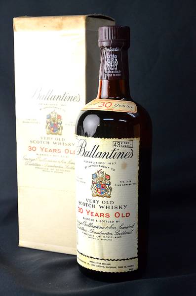 １円～ バランタイン Ballantine's 30年 ベリーオールド 750ml