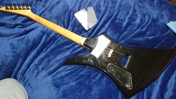 改造エレキギター シャーベル ケリー （改造エレキギター シャーベル  