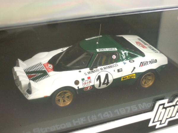 Hpi racing Lancia Stratos HF #3 1975 1/43 ミニカーY1809718