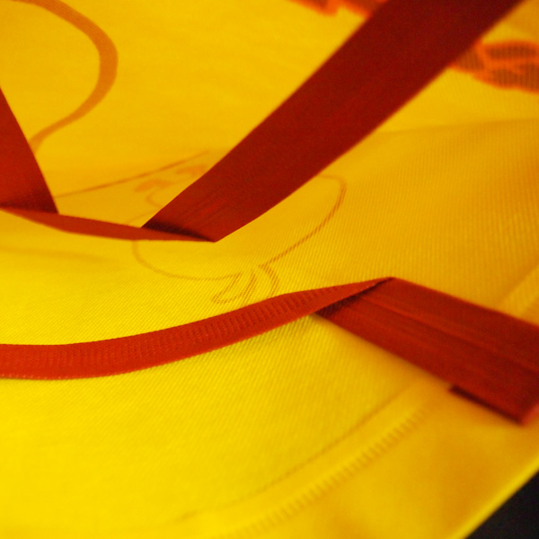 非売品 日清 チキンラーメン ひよこちゃん 不織布 エコバッグ_3