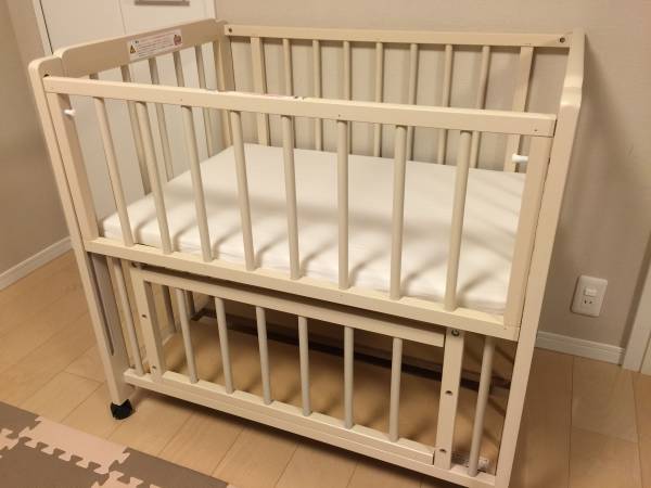 キンタロー3WAYベビーベッドミニ　サークル収納ラック　マット付